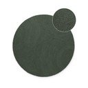Tappeto rotondo verde scuro in lana tessuto a mano ø 150 cm Calmio – Hanse Home