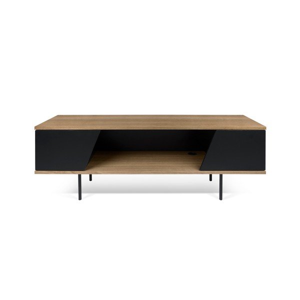Tavolo TV in noce 140x51 cm Dixie - TemaHome