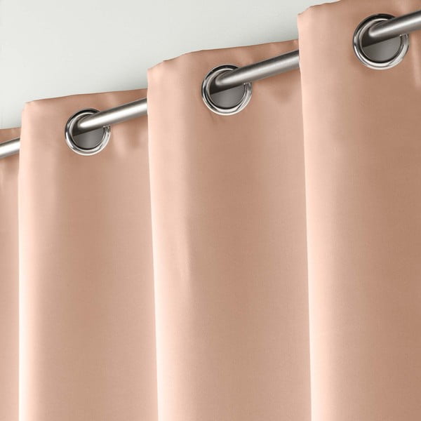 Tenda oscurante rosa 135x240 cm Occult - douceur d'intérieur-image-1