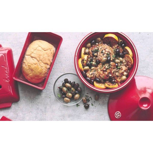 Pentola in ceramica con coperchio incluso 3,9 l Flame – Emile Henry-image-1