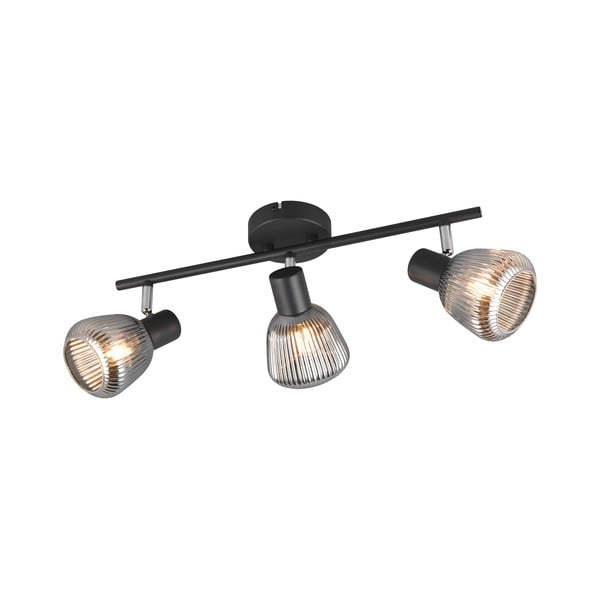 Faretto nero ø 10 cm Tarifa - Trio-image-1