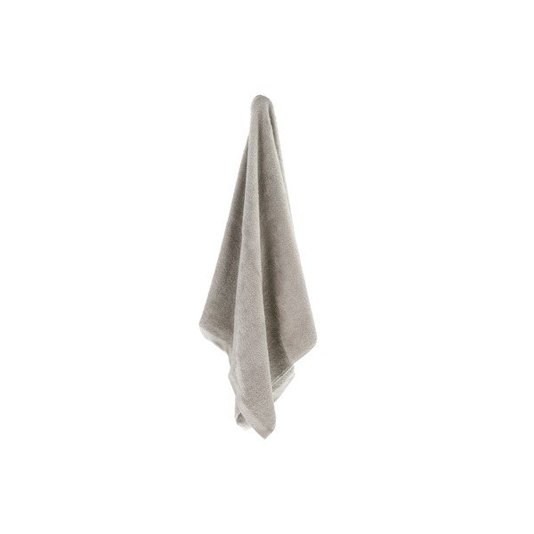 Asciugamano grigio in cotone biologico 70x140 cm Comfort - Södahl-image-2