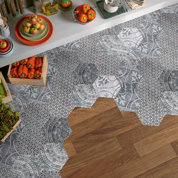 Set di 10 adesivi da pavimento Quento, 40 x 90 cm - Ambiance-image-2