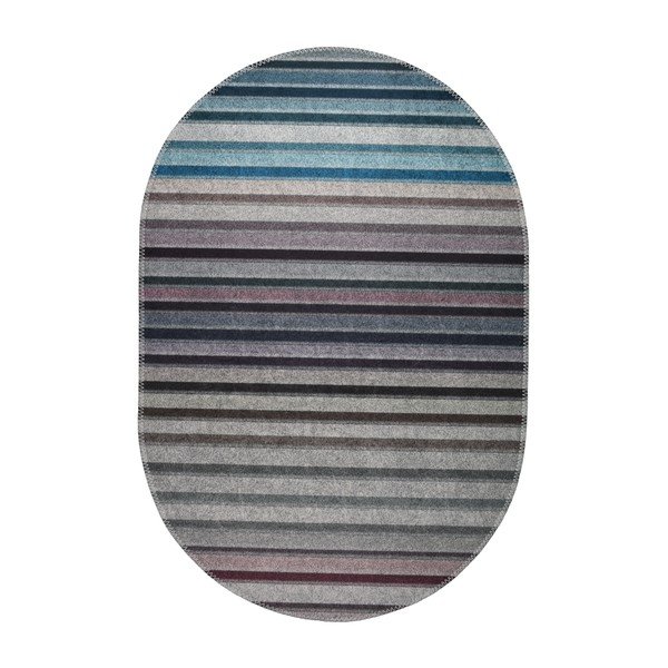 Tappeto lavabile blu-grigio 160x230 cm - Vitaus
