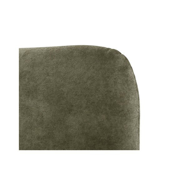 Letto matrimoniale imbottito verde con rete inclusa 140x200 cm Vera – Micadoni -image-4