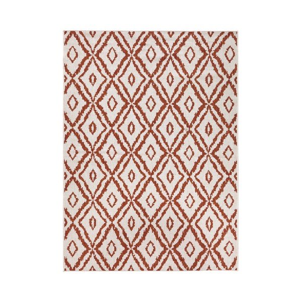Tappeto da esterno rosso e bianco , 80 x 150 cm Rio - NORTHRUGS