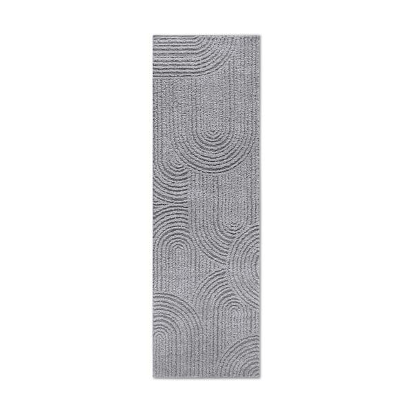 Passatoia grigia 80x240 cm Chappe Light Grey - Elle Decoration