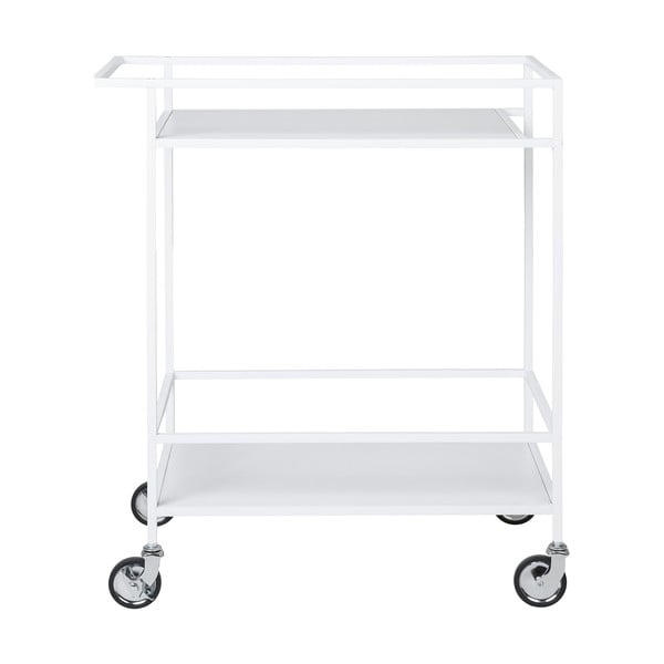 Tavolino da servizio in metallo su ruote 40x68 cm Vita – House Nordic-image-3