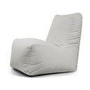 Puof a sacco grigio chiaro con rivestimento in bouclé Seat Lounge – SLOWDOWN