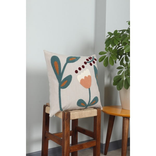 Cuscino decorativo in lino 43x43 cm Fresya – Mioli Decor-image-2