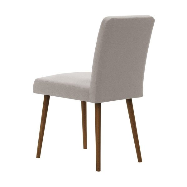 Sedia grigio-marrone con gambe in faggio marrone scuro Fragranza Fragnance - Ted Lapidus Maison-image-3