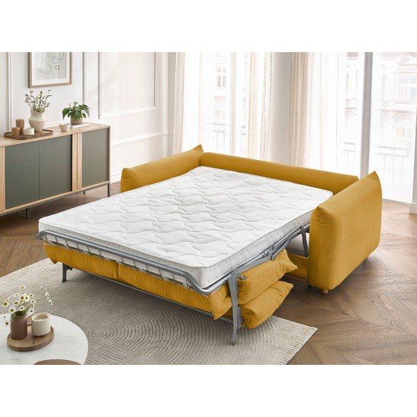 Divano giallo allungabile 234 cm Ernest – Bobochic Paris-image-1