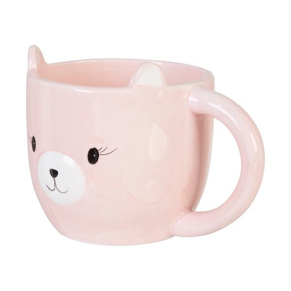 Tazza in ceramica rosa da 360 ml Gigil - Premier Housewares-image-3