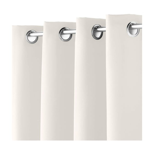 Tenda crema 140x280 cm Essentiel - douceur d'intérieur-image-1