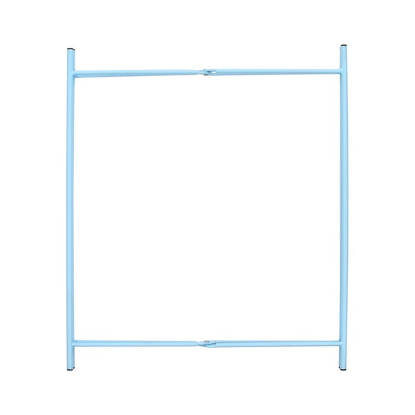 Tavolo da giardino pieghevole in acciaio di colore turchese , 46 x 46 x 52 cm - Esschert Design-image-1