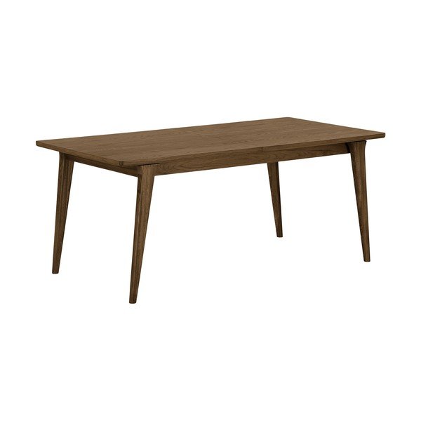Tavolo da pranzo con effetto rovere allungabile con estensione Darwin – House Nordic