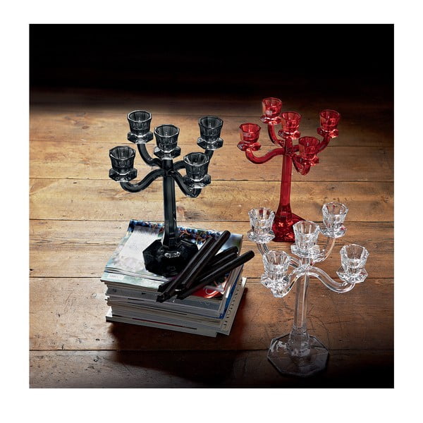 Portacandele per 5 candele in vetro cristallo Ravello - Nachtmann-image-2