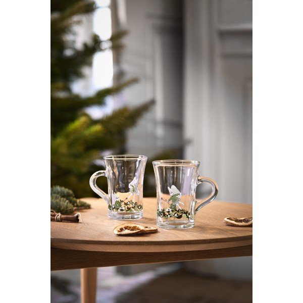 Tazze in set in vetro a tema natalizio 2 pz 230 ml Christmas – Holmegaard-image-2