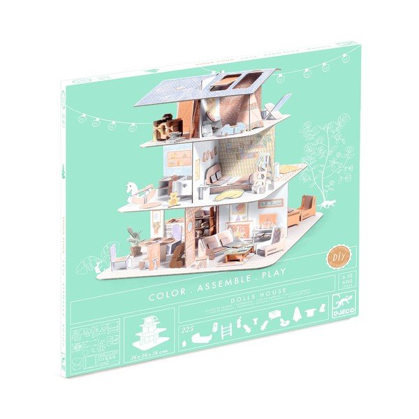 Casa delle bambole DIY - Djeco-image-1