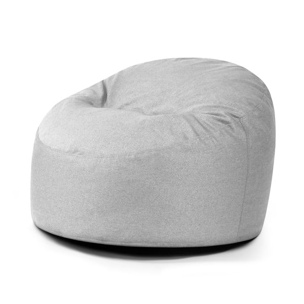 Pouf a sacco per bambini grigio chiaro Om 85 – SLOWDOWN