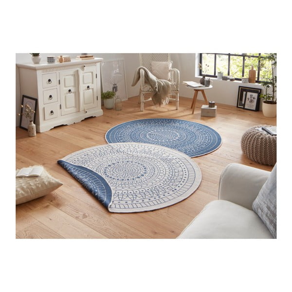 Tappeto blu per esterni , ø 200 cm Porto - NORTHRUGS-image-1