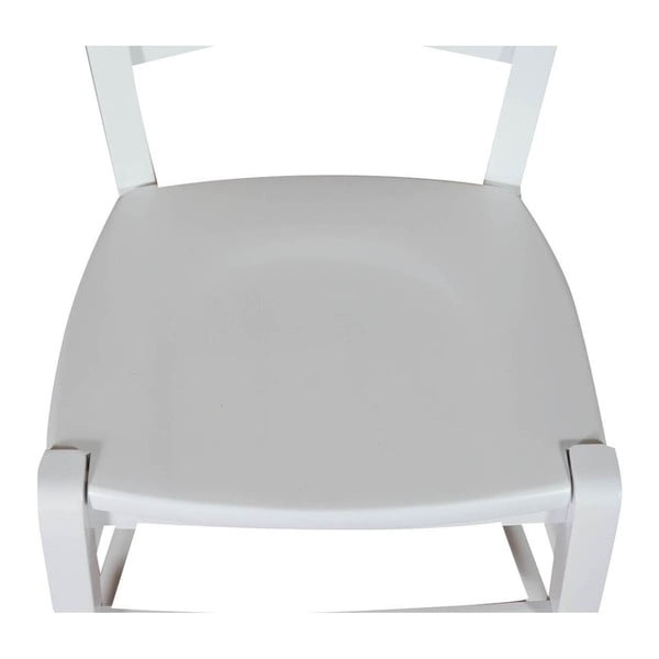 Bílá židle z bukového dřeva Biscottini Alpha-image-2