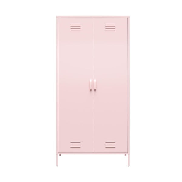 Armadio in metallo rosa 90x185 cm Cache - Novogratz