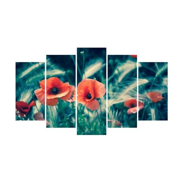Quadro multiplo Danfeso, 102 x 60 cm - Insigne