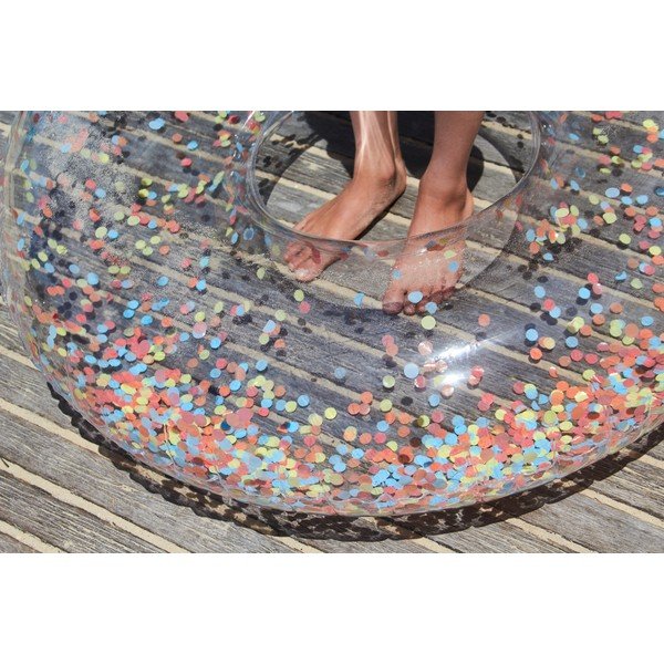 Anello gonfiabile , ø 110 cm Confetti - Sunnylife-image-1