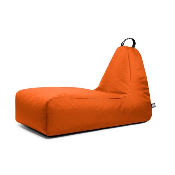 Puof a sacco arancione Chill XXL – So Soft?
