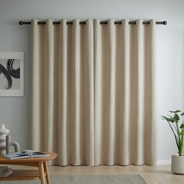 Tende oscuranti beige in set da 2 168x183 cm Wilson - Catherine Lansfield-image-2