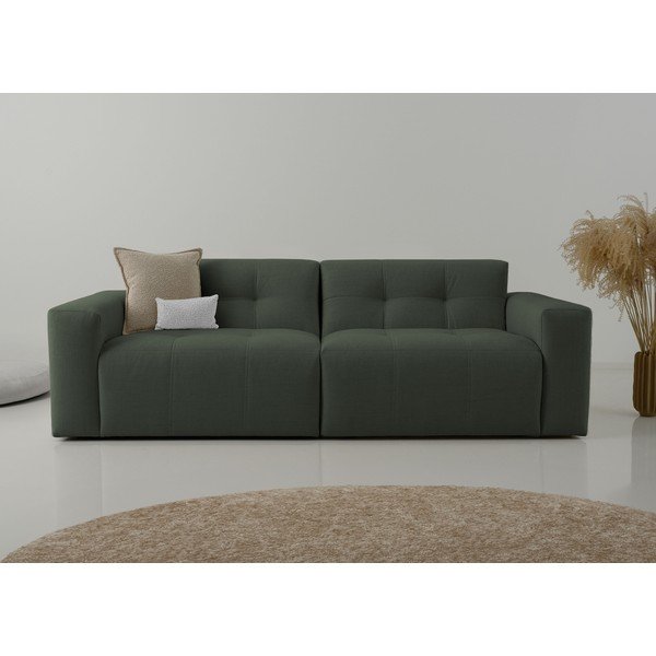 Divano in verde scuro 220 cm Maxel – Scandic-image-1