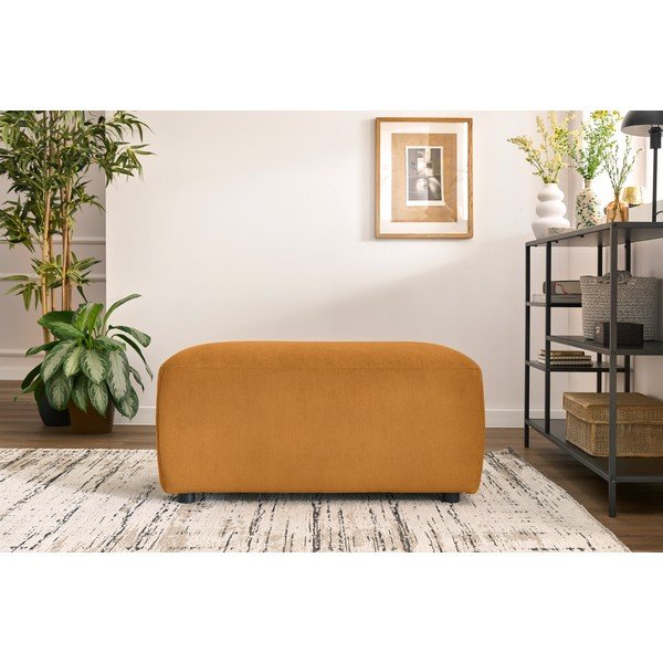 Poggiapiedi in giallo ocra Enjoy – Bobochic Paris-image-1