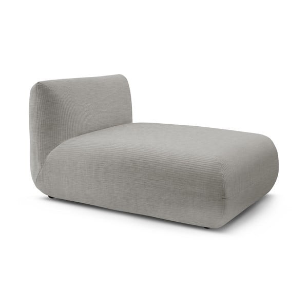 Modulo divano in velluto a coste beige Lecomte - Bobochic Paris-image-3