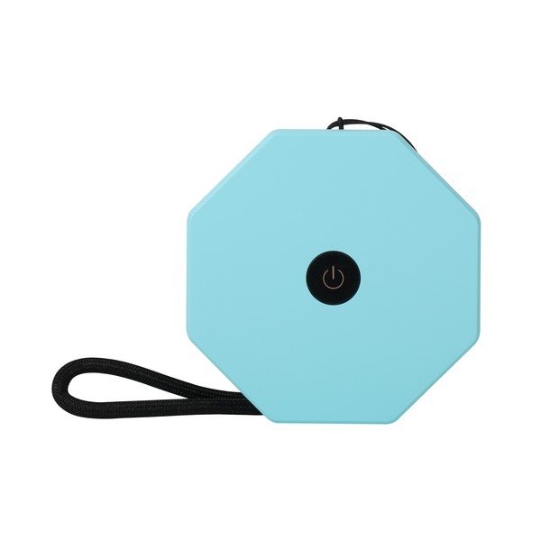 Decorazione luminosa bianca/turchese con ricarica USB portatile ø 8 cm Twist – Gingko