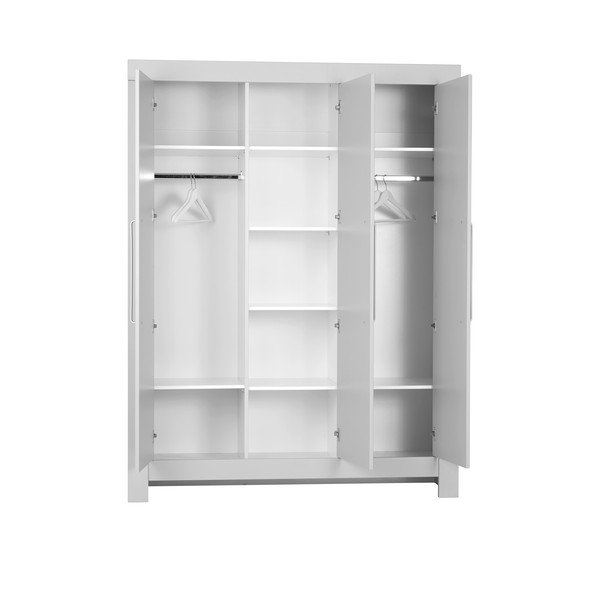 Armadio a tre ante grigio Calmo - Pinio-image-1