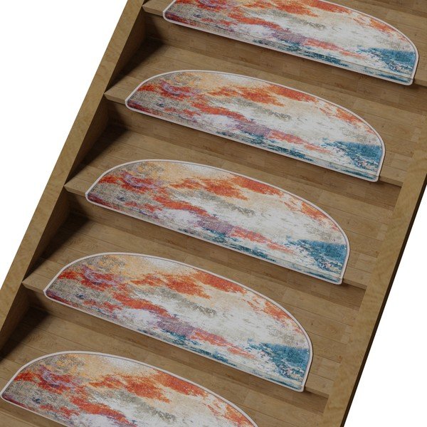 Gradini per scale in set da 16 pezzi 20x65 cm Abstract Festival - Vitaus-image-1