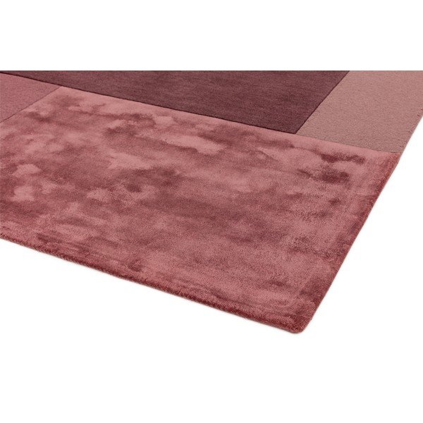 Tappeto rosa scuro Tate Tonal Textures, 120 x 170 cm - Asiatic Carpets-image-3