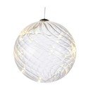 Decorazione luminosa a LED Sfera, Ø 13 cm Wave - Sirius