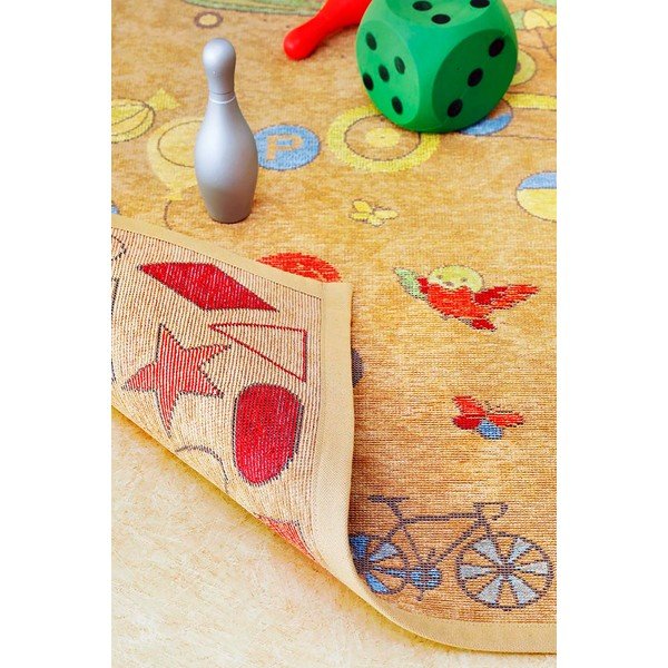 Tappeto marrone reversibile per bambini, 160 x 230 cm Tähemaa - Narma-image-4