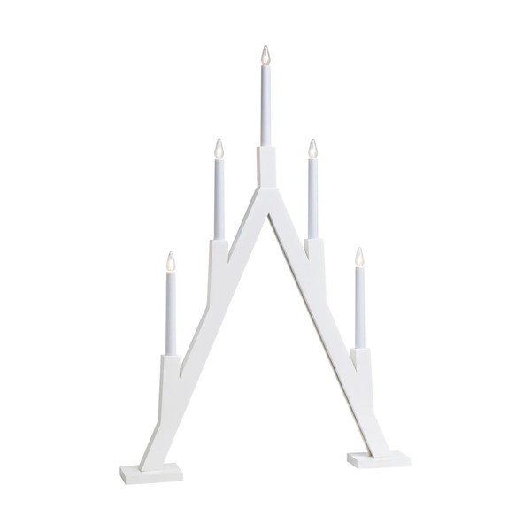 Decorazione luminosa bianca con motivo natalizio Bjurfors - Markslöjd