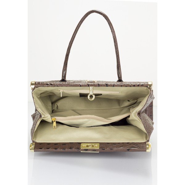Borsa Lantha in pelle marrone - Lisa Minardi-image-3