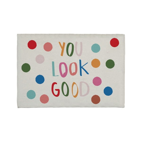 Tappeto da bagno 60x40 cm You Look Good - Little Nice Things