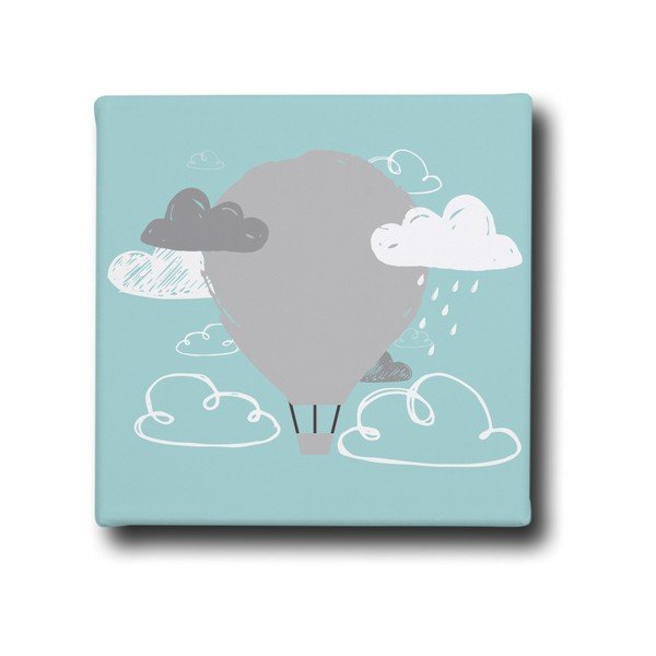 Obraz Mr. Little Fox Balloon in the Sky