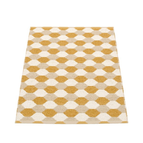 Tappeto da interno/esterno giallo ocra 70x100 cm Dana Ochre – Pappelina