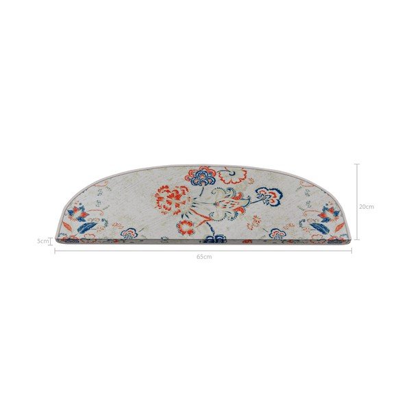 Gradini per scale in set da 16 pezzi 20x65 cm Floral Path - Vitaus-image-2