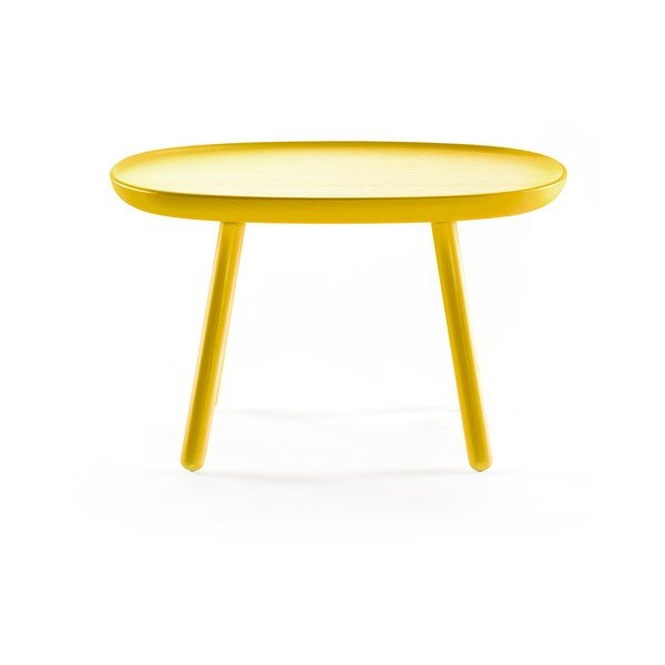 Tavolo giallo in legno massiccio, 61 x 41 cm Naïve - EMKO-image-2