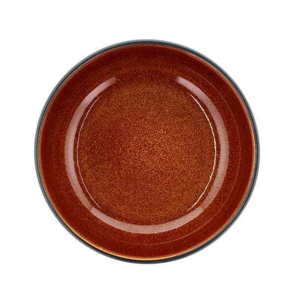 Ciotolina per ramen nera/color ambra in gres Gastro Black/Amber – Bitz-image-1
