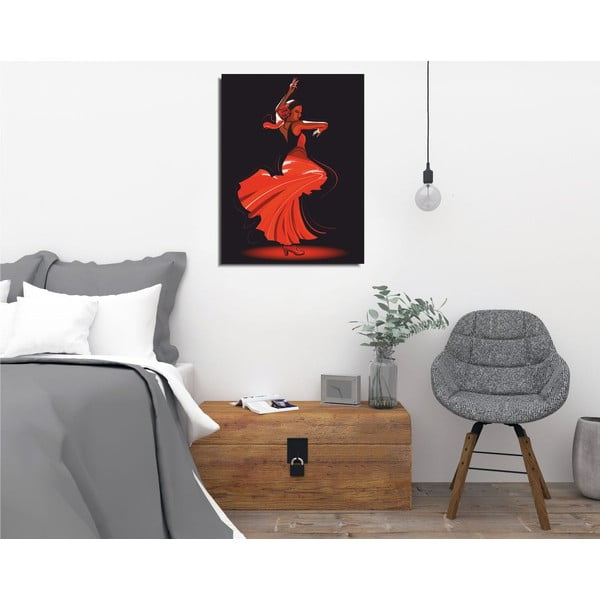 Pittura murale su tela Tango, 30 x 40 cm - Wallity-image-1