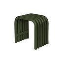 Sedia da esterno verde in metallo Nokk – noo.ma